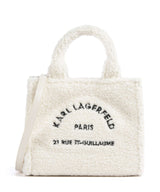 Karl Lagerfeld K/Rue St Guillaume Mini Crossover taske off white