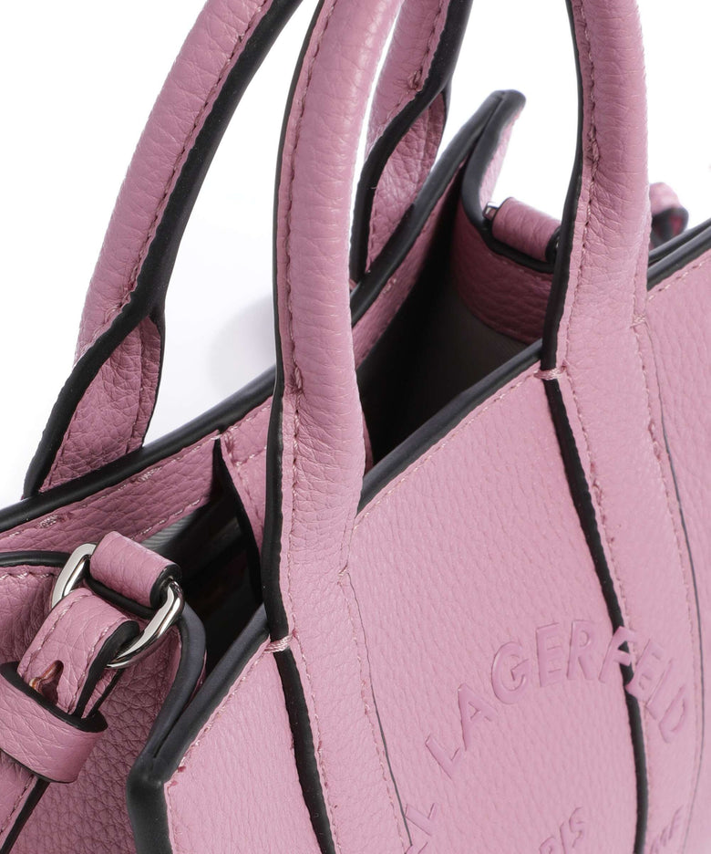 Karl Lagerfeld K/Rue St Guillaume Mini Handbag cyclamen