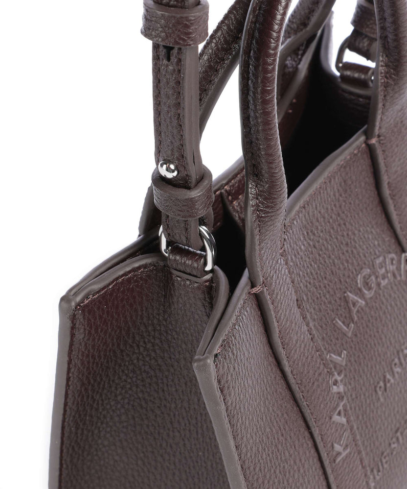 Karl Lagerfeld K/Rue St Guillaume Mini Handbag tobacco