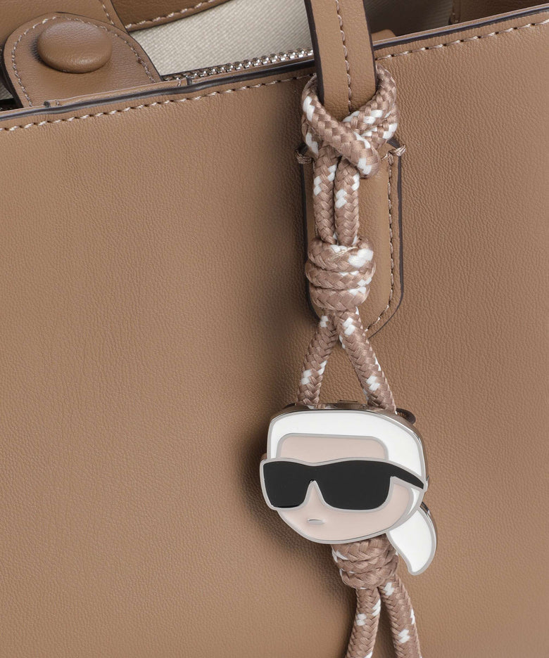 Karl Lagerfeld Ikon Small Handbag mushroom brown