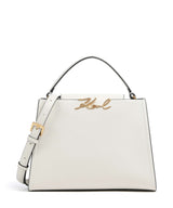 Karl Lagerfeld K/Signature Medium Håndtaske off white