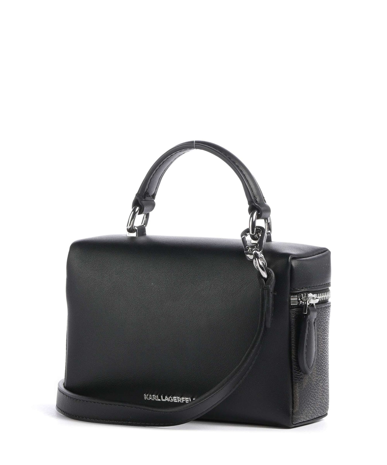 Karl Lagerfeld Ikon Monogram Small Crossbody bag brown/kl mono