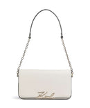 Karl Lagerfeld K/Signature Skuldertaske off white