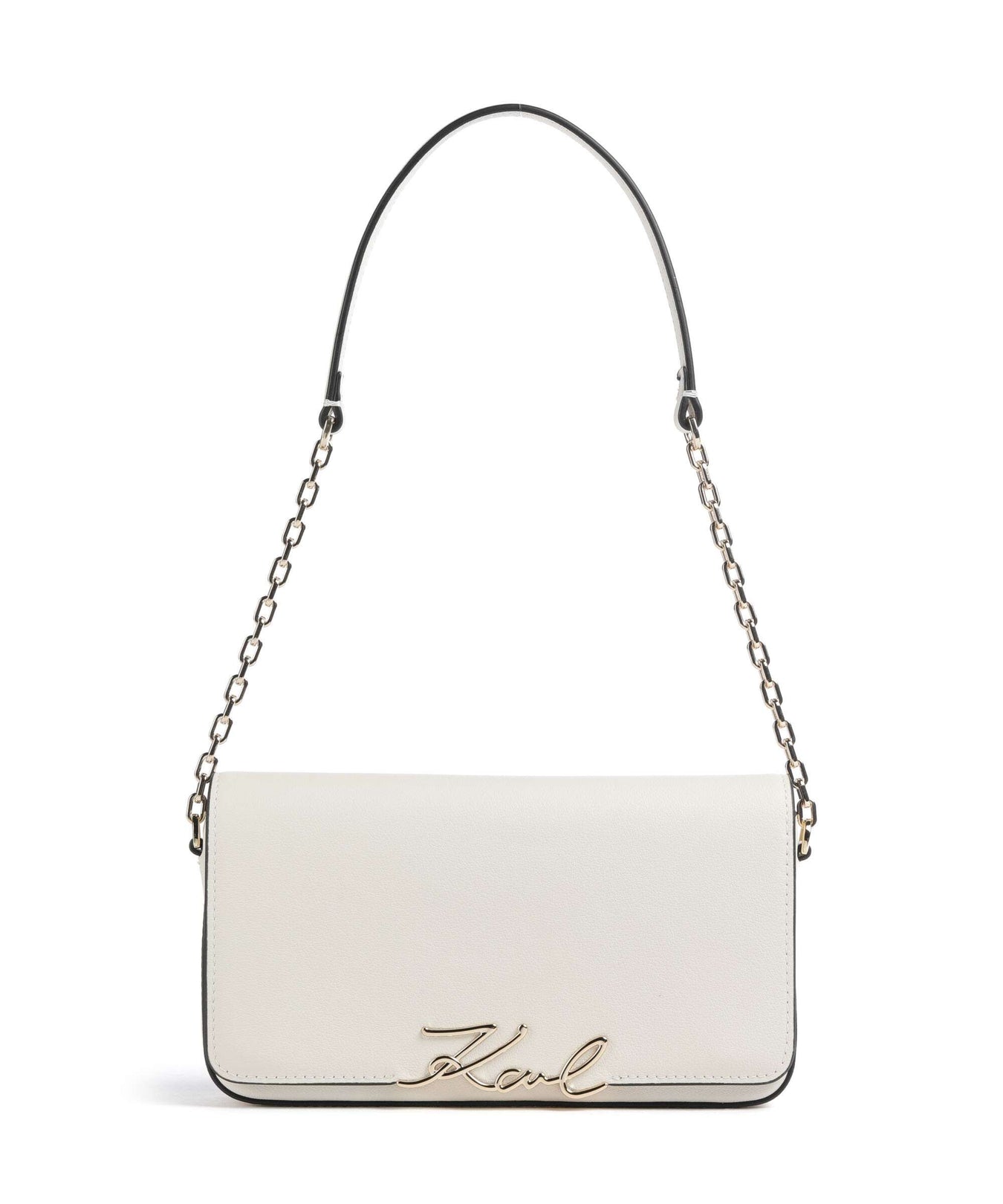 Karl Lagerfeld K/Signature Shoulder bag off white
