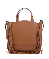 Karl Lagerfeld K/Circle Small Håndtaske dark tan