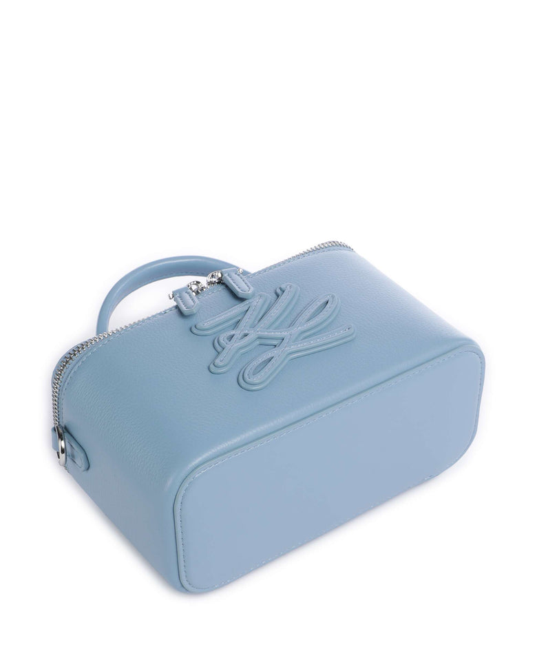 Karl Lagerfeld K/Autograph Vanity Crossbody bag blue bloom