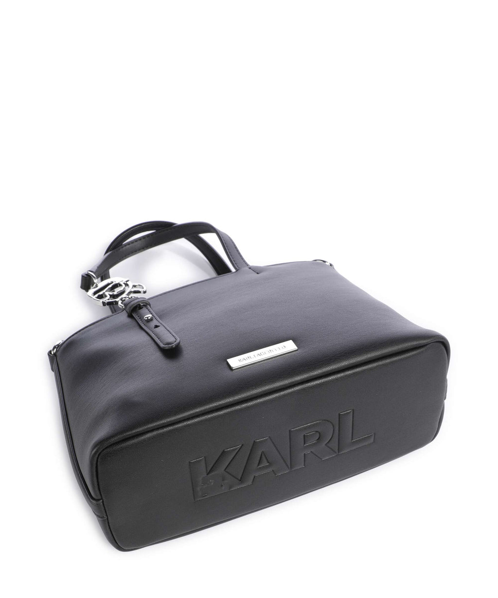 Karl Lagerfeld Ikon Smooth Handbag black