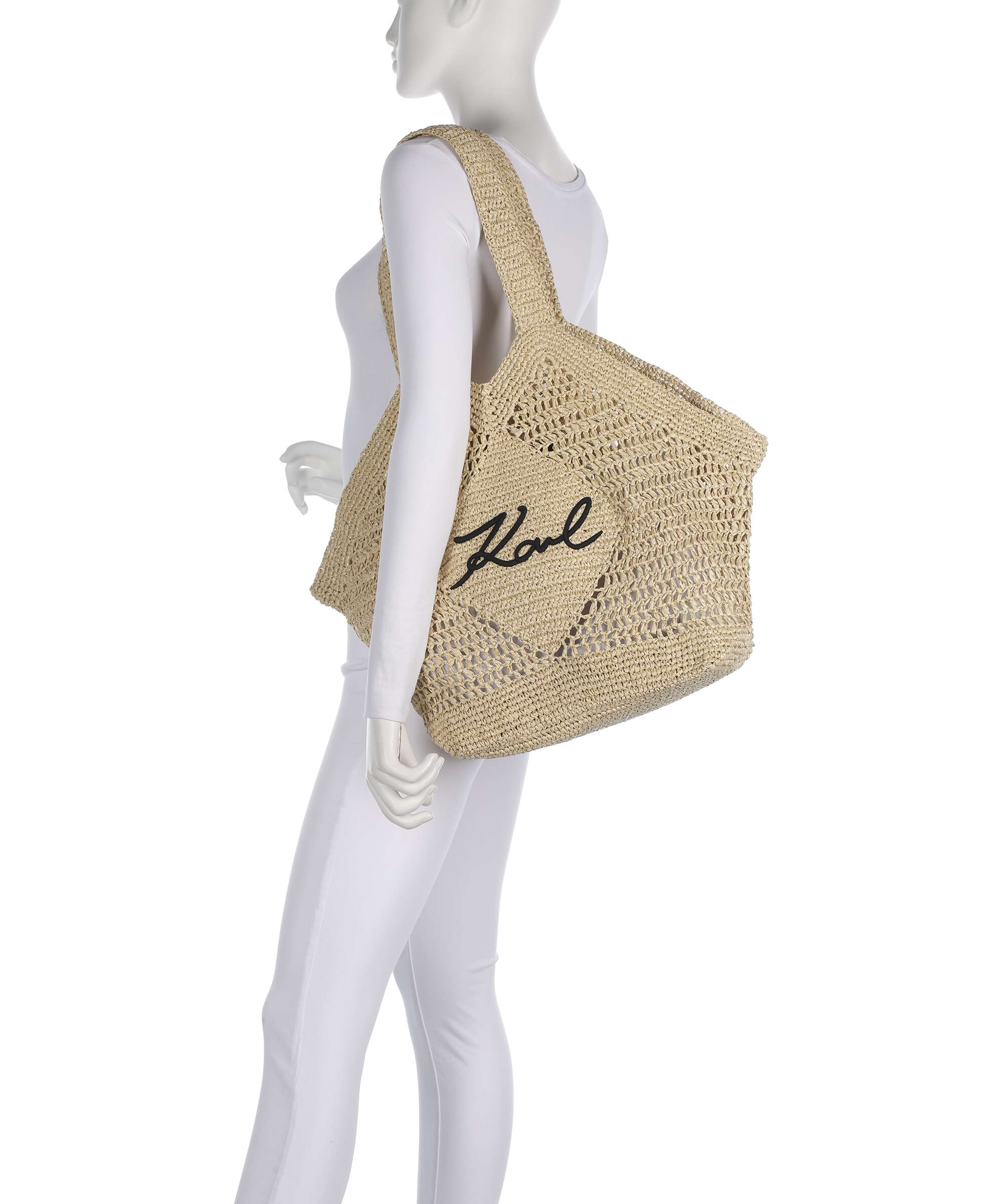 Karl Lagerfeld K/Signature Tote bag natural