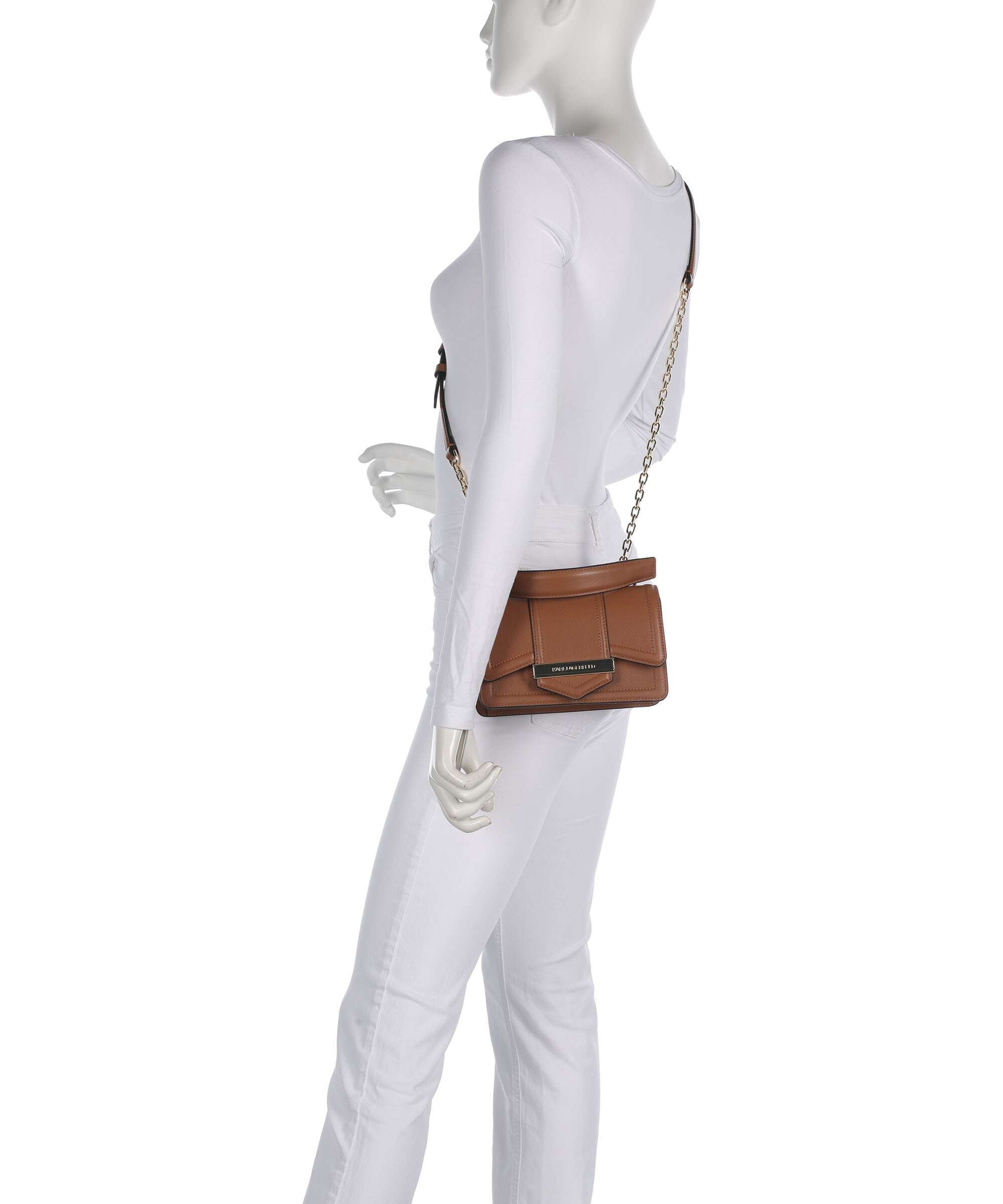 Karl Lagerfeld K/Nova Small Crossbody bag dark tan