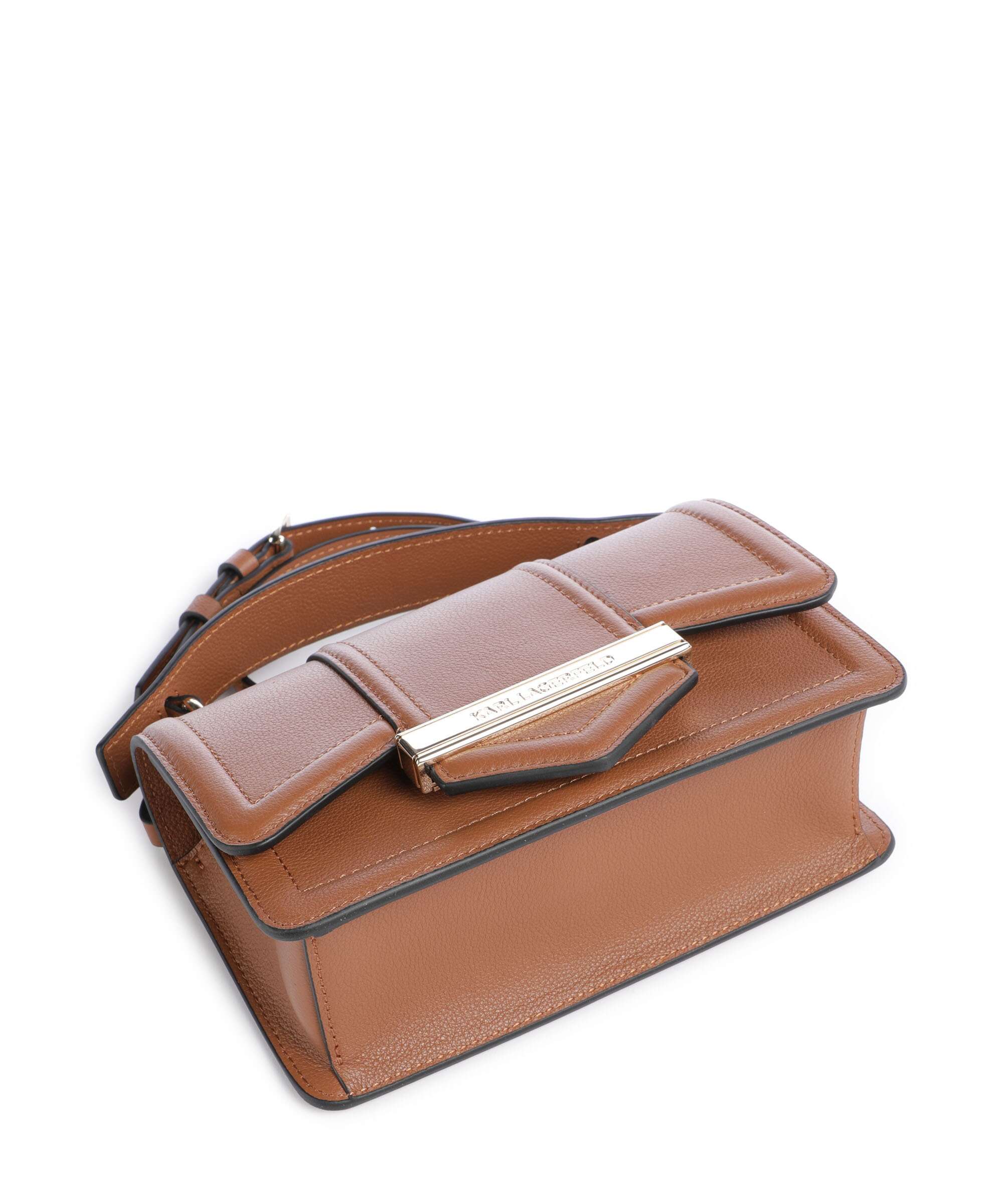 Karl Lagerfeld K/Nova Small Crossbody bag dark tan