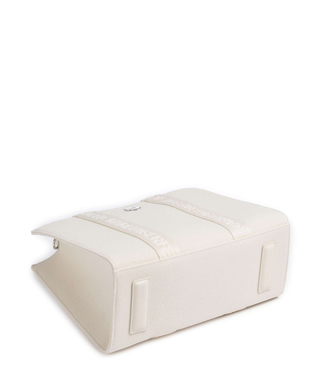 Karl Lagerfeld Ikon Medium Handbag off white