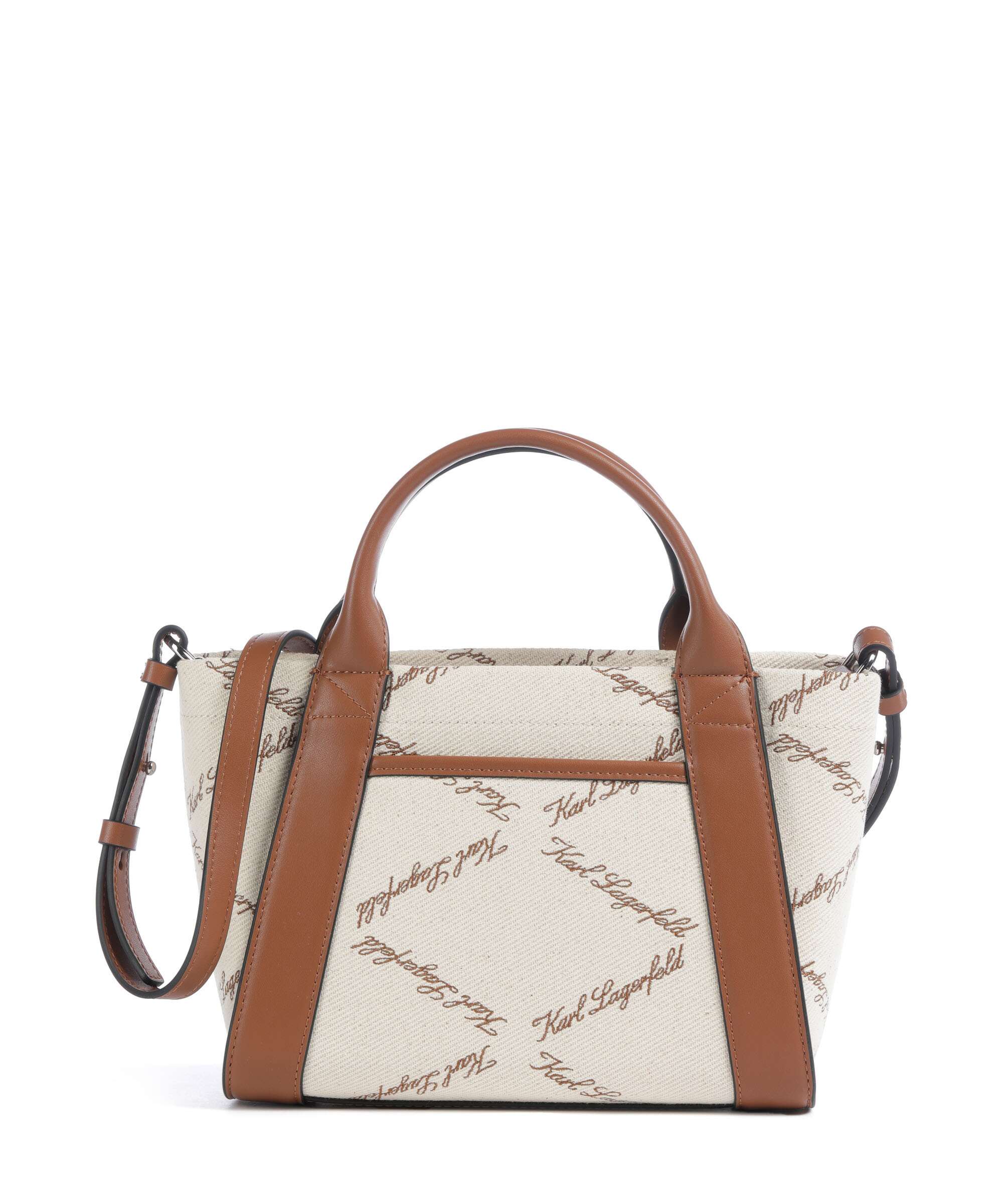 Karl Lagerfeld K/Ville Small Handbag natural canvas/tan