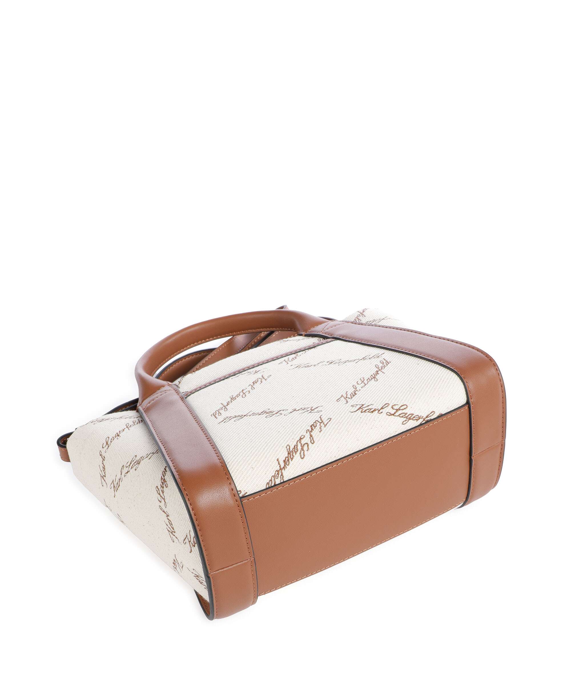 Karl Lagerfeld K/Ville Small Handbag natural canvas/tan