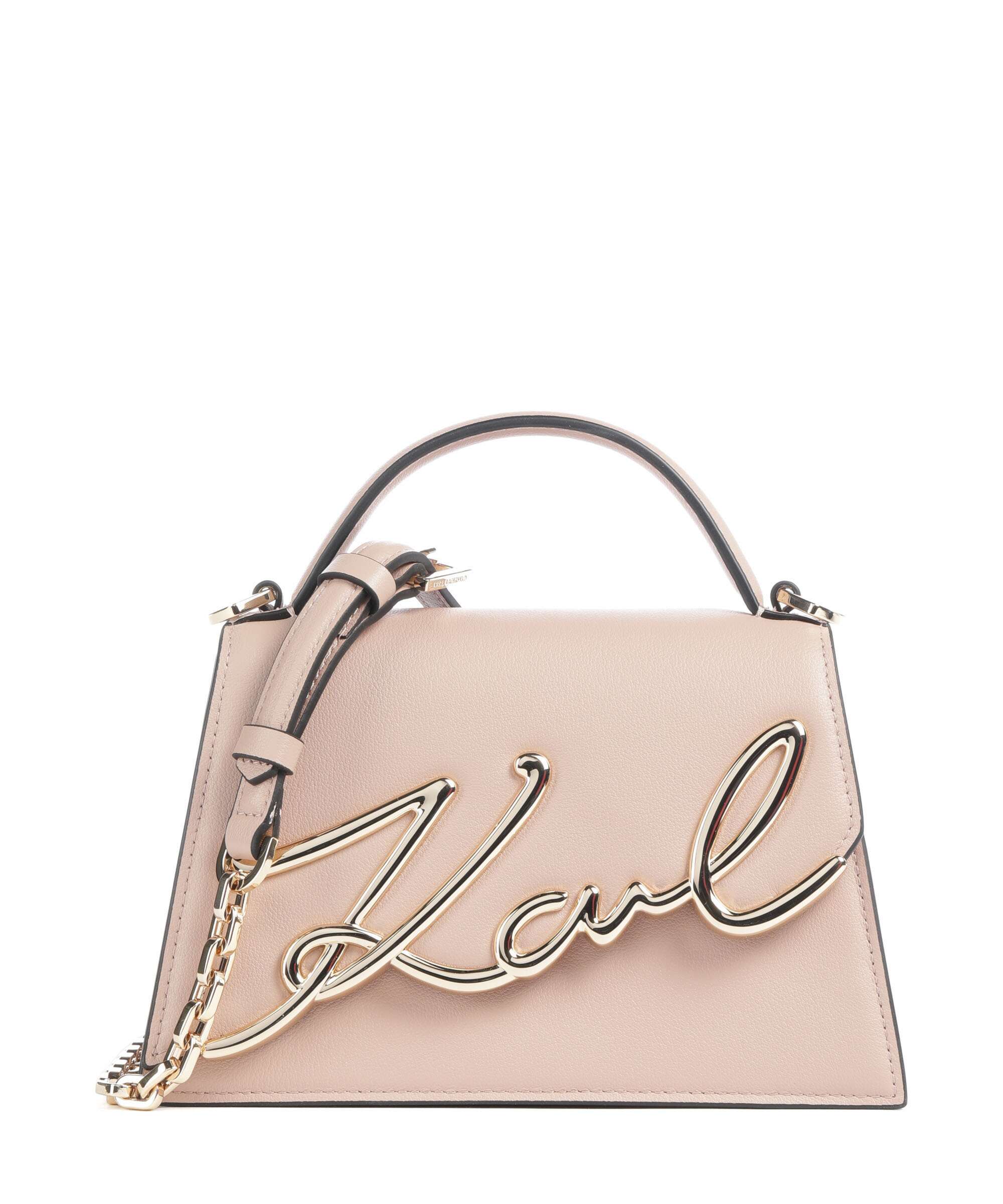 Karl Lagerfeld K/Signature 2.0 Crossbody bag nude pink