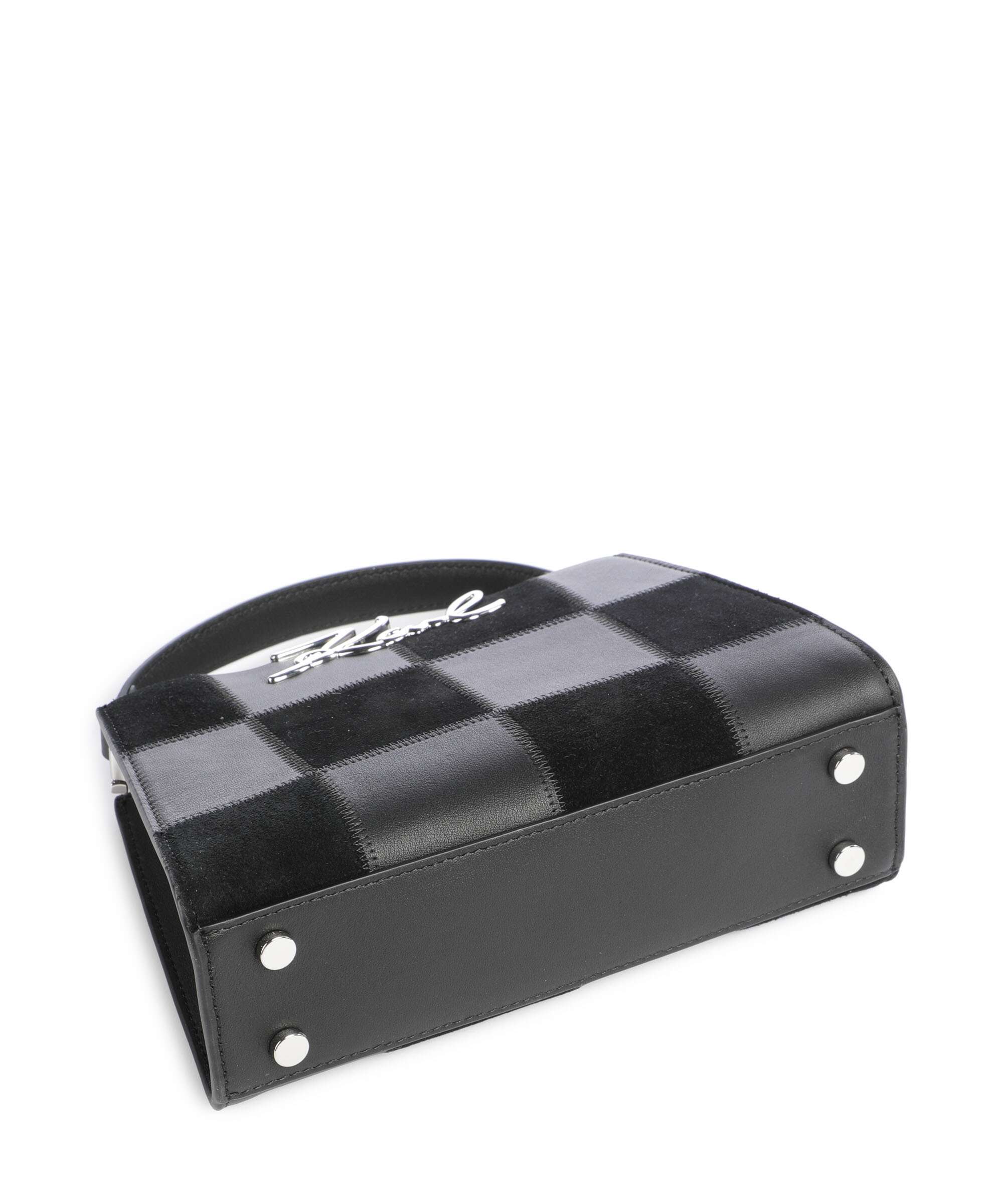 Karl Lagerfeld K/Signature Mini Handbag black nickel