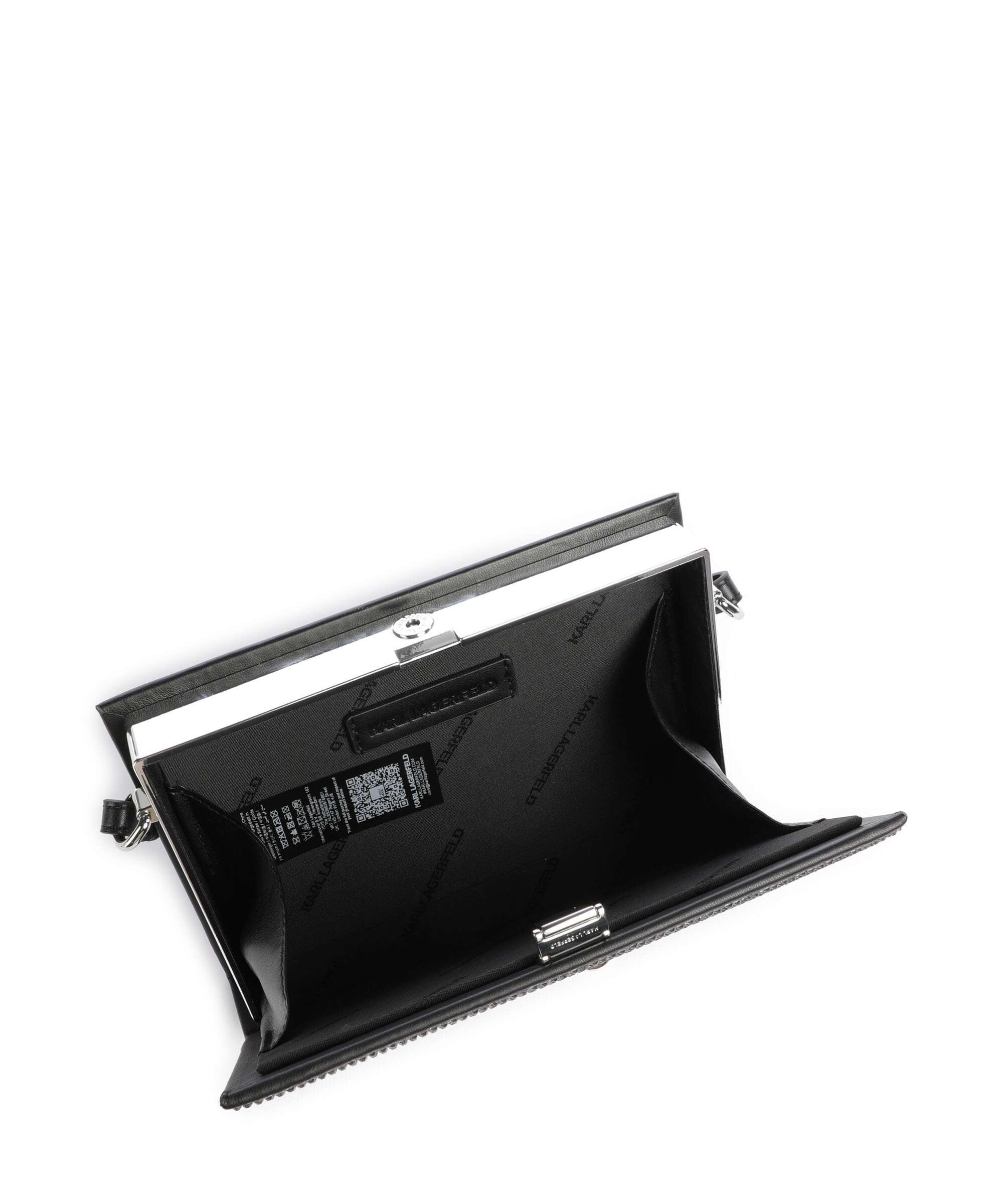 Karl Lagerfeld K/Soiree Book Shoulder bag black embellishment