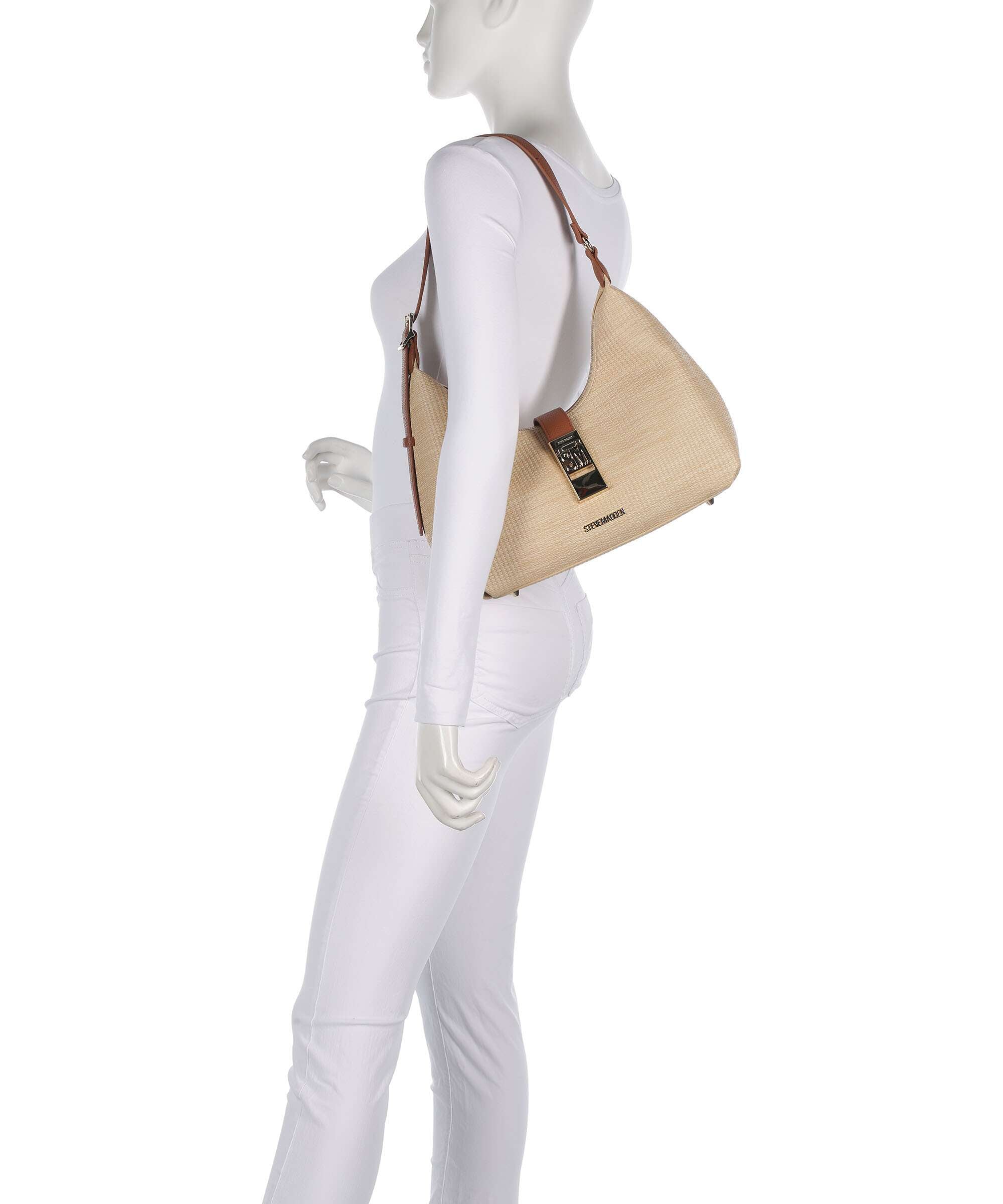 Steve Madden BOVIE-S Hobo bag natural