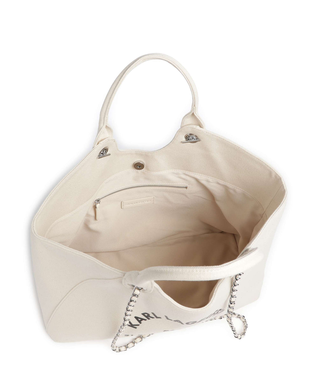 Karl Lagerfeld K/Rue St Guillaume Tote bag natural