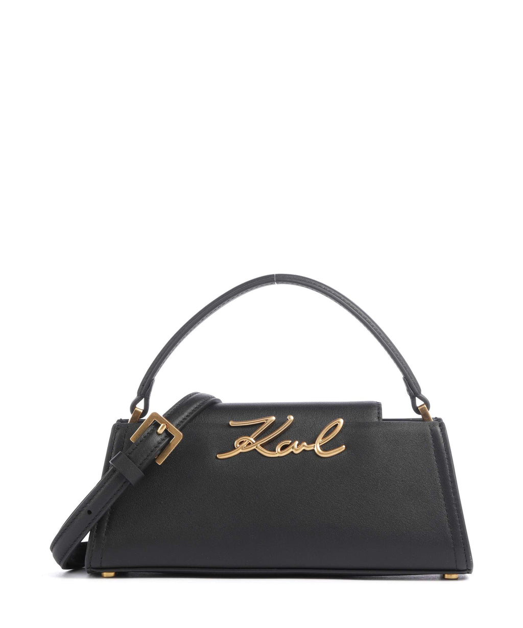 Karl Lagerfeld K/Signature Mini Handbag black/gold