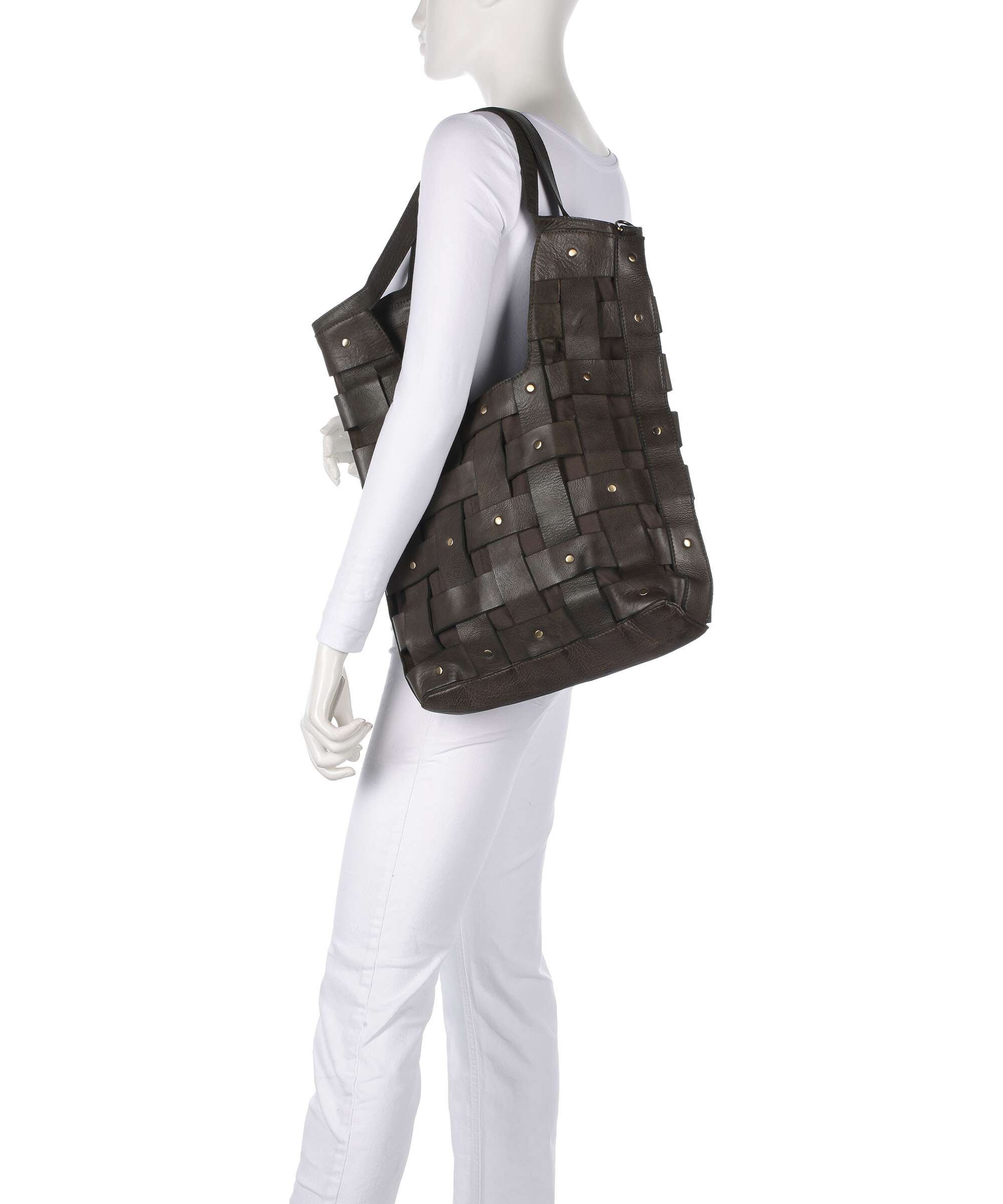 Taschendieb Wien Griesgasse 4 Tote bag green moos