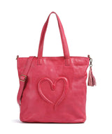 Taschendieb Wien Herzweg 1 Shopper taske pink love