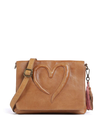 Taschendieb Wien Herzweg 3 Crossover taske camel