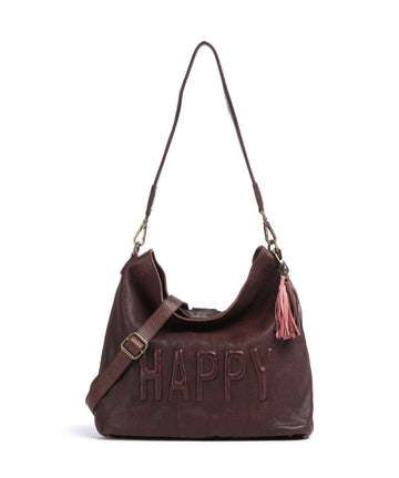 Taschendieb Wien Paoliweg 2 Skuldertaske brown brandy