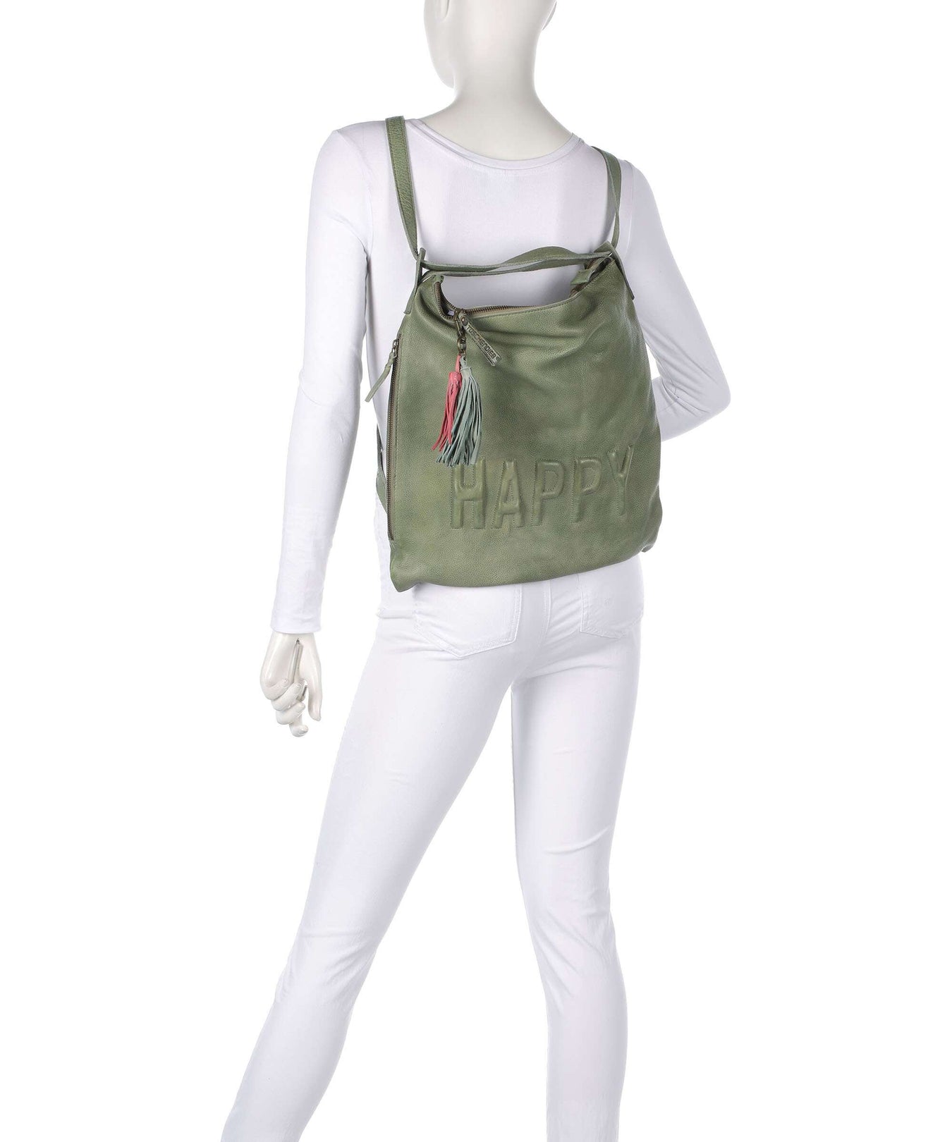 Taschendieb Wien Paoliweg 3 Backpack bag green leaf