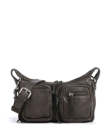 Taschendieb Wien Salvatorianerplatz 4 Skuldertaske green moos