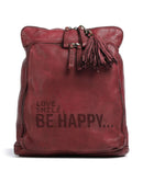 Taschendieb Wien Glücksbrücke 1 Rygsæktaske red burgundy