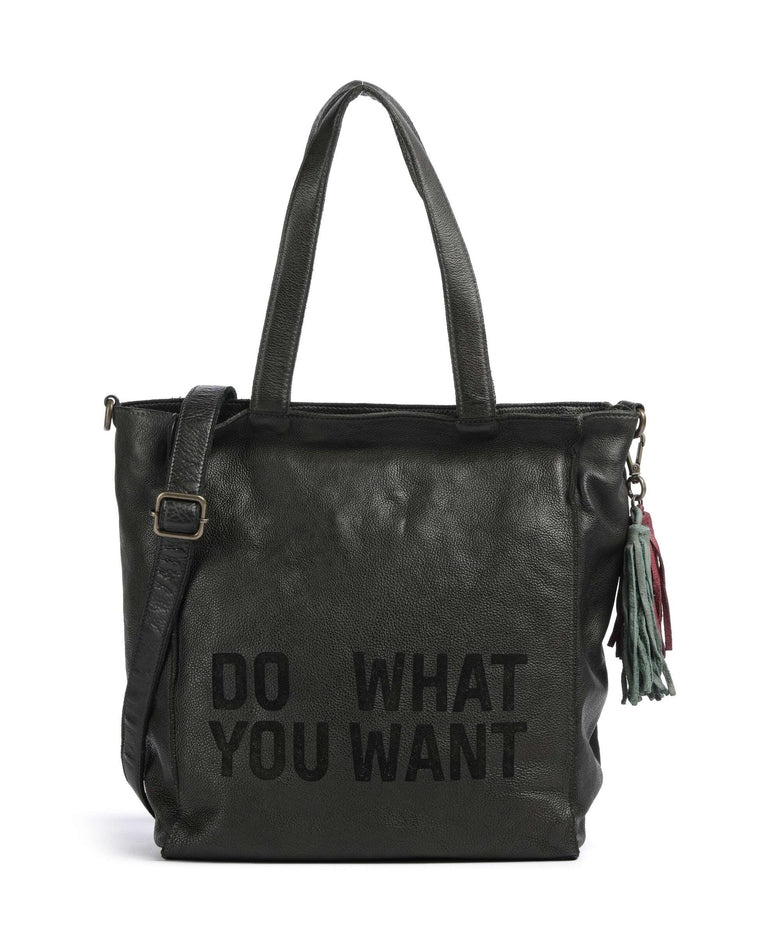 Taschendieb Wien Hanfgasse 2 Hobo bag green forest