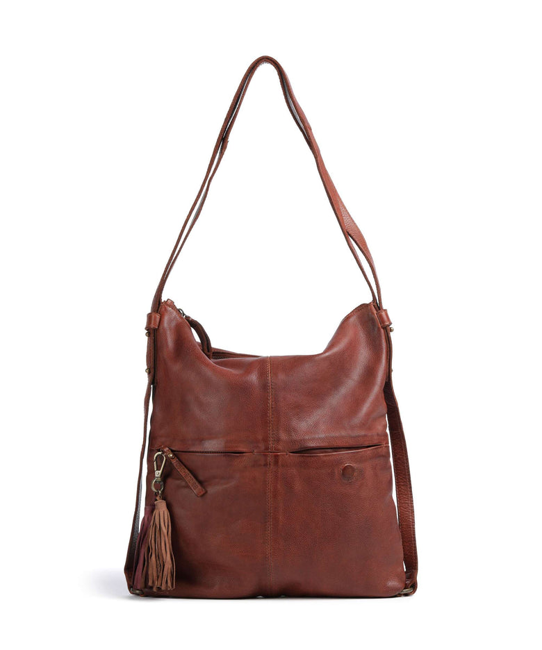 Taschendieb Wien Kaisterstrasse 3 Backpack bag brown brandy