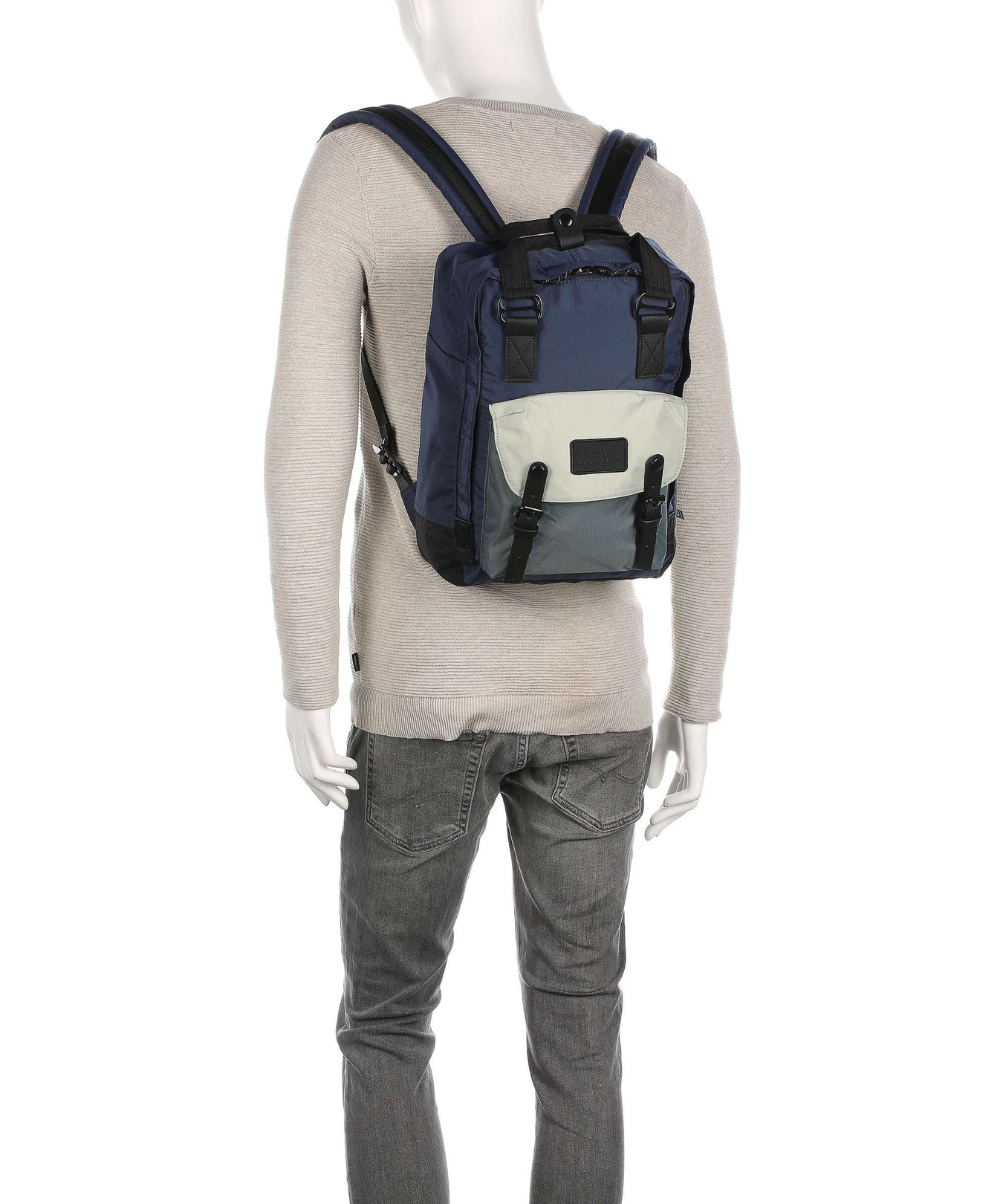 Doughnut Sweetened Fantasy Macaroon Backpack beige