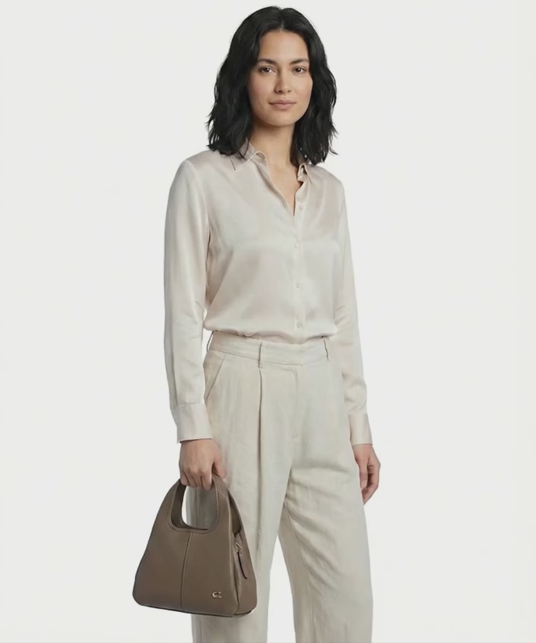 Coach Lana 23 Håndtaske cream